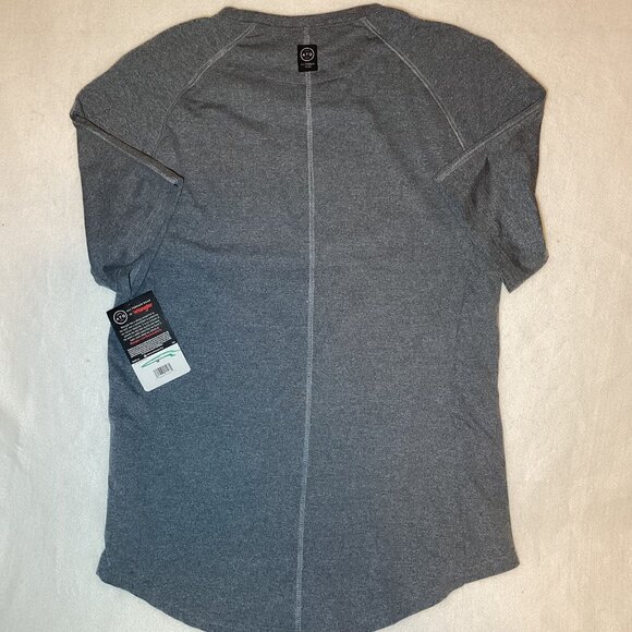 Wrangler MED High Performance All Terrain Gear Gray Short SL T Shirt New W Tags - Picture 2 of 4